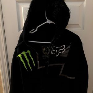 Fox Monster Zip up Hoodie